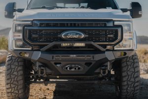 Ford Super Duty F-250 Front Bumper - DV8 Offroad - Spec Series - Black - `17-`22